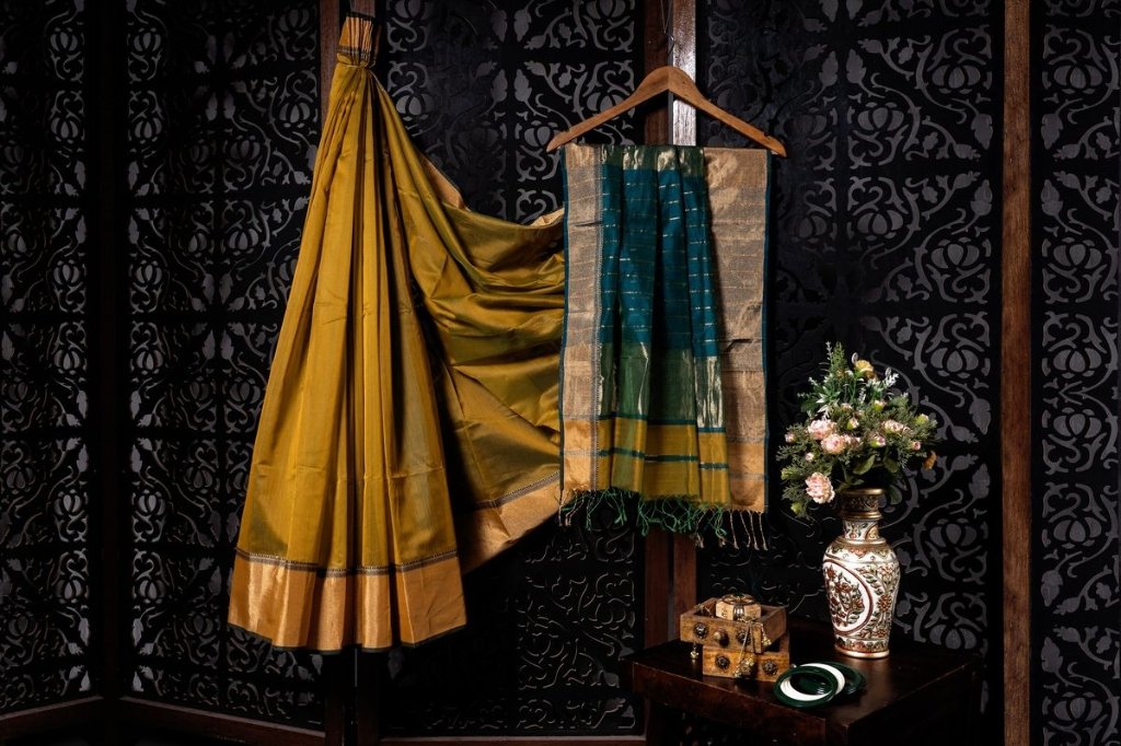 Handcrafted Saree Drape